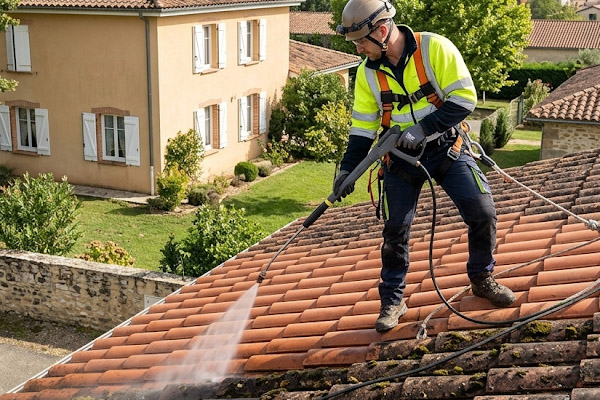 Rénovation et entretien de toiture par un artisan couvreur à Bellevigny